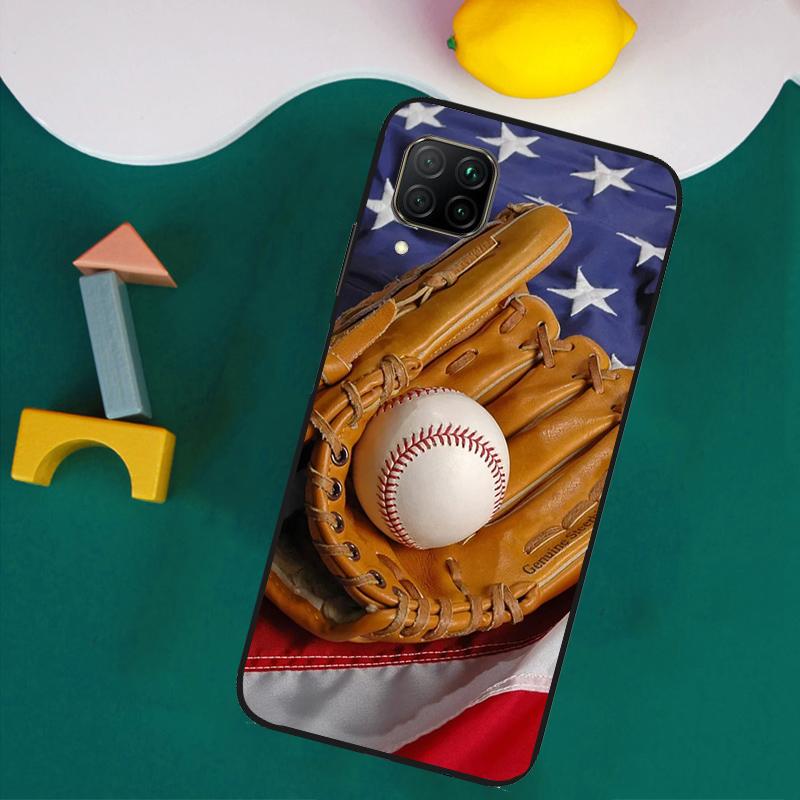 Baseball For Huawei Nova Y61 Y91 Y73 Y72 Y70 Y60 Y90 12s 12i 11i 8i 9 10 SE P30 P40 Lite P60 Pro Case