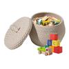 Cotton Rope Storage Baskets  With Lid Small Decorative Boxes For Ganization Baskets With Lids Woven Basket Desktop Organize