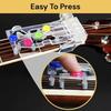 Gitarrenanfänger-Trainer Gitarrenakkord-Lernwerkzeug Gitarrenfinger-Schutzaufsatz Übungszubehör