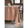 Nappe de table "Soline" 170 x 350 cm Lin lavé - Vieux Rose