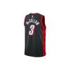 Nike NBA Print Sports Basketball Jersey, Portland Trail Blazers, C.J. McCollum No. 3 Fan Edition Men Tops Black DB4043-012