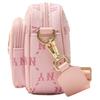 New MLB New York Yankees Polyester Camera Bags Combo Bag Shoulder Bag Crossbody Bag Regular Women's Pink 7ACRMDA4N-50PKL