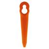 100pcs For Stihl Polycut 2-2 Abs Cutting Blades Lawn Mower Replacement Parts for Durable and High-Performance Grass Cutting with Precision Engineering