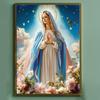 1000pcs Jigsaw Puzzle Art Wall Decoration -Sacred Portrait of The Jigsaw Puzzle Room Home Wall Art Decoration Suitable for Birthday And Christmas Gift