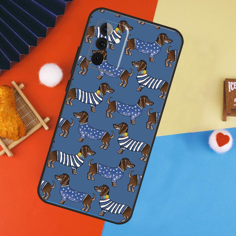 Dachshund Teckel Dackel Dog For Samsung Galaxy A13 A23 A33 A53 A15 A25 A35 A55 A51 A71 A12 A32 A52 A14 A34 A54 Case