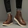 Pánské boty Madden americké retro 875 pracovní boty vysoké kožené trendy krátké boty středně vysoké britské martensky