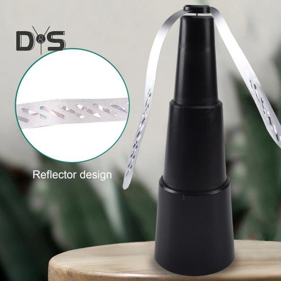 Fliegenabwehr-Ventilator mit reflektierendem Streifen, wiederaufladbar über USB, für Outdoor-Camping, Angeln, Picknick, Innenbereich, Desktop-Lebensmittelventilator, tragbar, leise, faltbar, Fliegenspinner