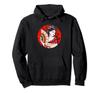 Japanese Geisha with Fan Sakura Japan Female Geisha Hoodie