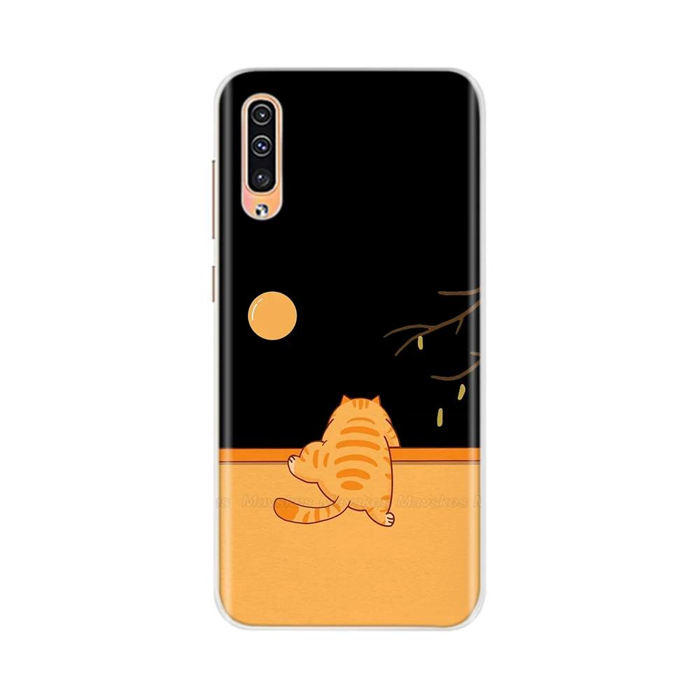 Shockproof Cover For Samsung Galaxy A50 Case Soft TPU Silicone Bumper For Samsung A50 Cover A 50 A505 A505F Phone Cases Cover
