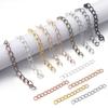 100pcs/lot 50/70mm Extension Chain Tail Chain Iron Extended Bulk Tail Chain For Jewelry Making DIY Bracelet Necklace Accessories
