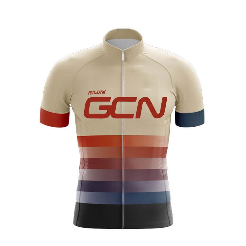 2025 Raudax GCN Team Summer Short Sleeve Cycling Jersey Set Breathable Mountain Bike Cycling Clothing Maílllot Ciclismo Hombre