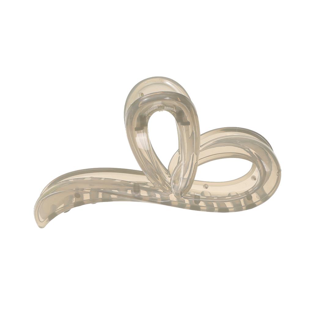 Korean Female Acrylic Transparent Jelly Grab Clip Hair Crab Ponytail Braid Claw Sweet Female Hair Clip Hair Accessories