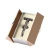 Yaqi CASTOR Stainless Steel Safety Razor 0.45mm Blade Gap 79MM Length And 13MM Dameter Handle For The Ideal Choice Shaving