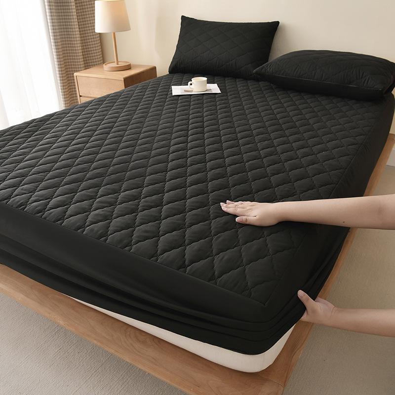 

Водонепроницаемый стеганый чехол для матраса: Дышащий, Пыленепроницаемый, Непромокаемый Натяжной Чехол для Простыни. 90*200cm Quilted Waterproof Sheet