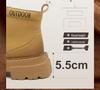 2025 Herbst/Winter Herren Vintage Outdoor High-Top Gelbe Lederstiefel