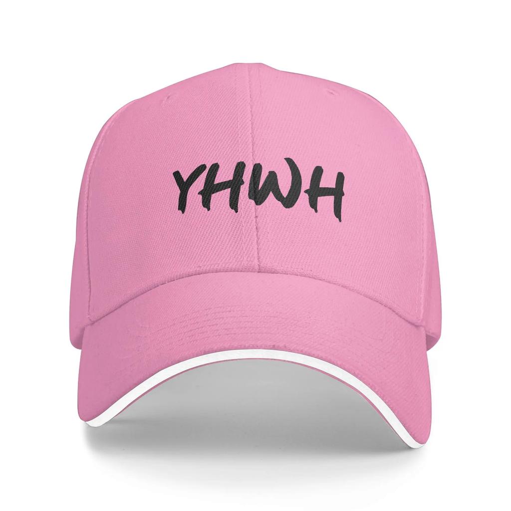 Summer Art YHWH Letter Baseball Cap  Outdoor Gym Trendy Custom DIY Sun Hip Hop Hats Men Women High Quality Hat