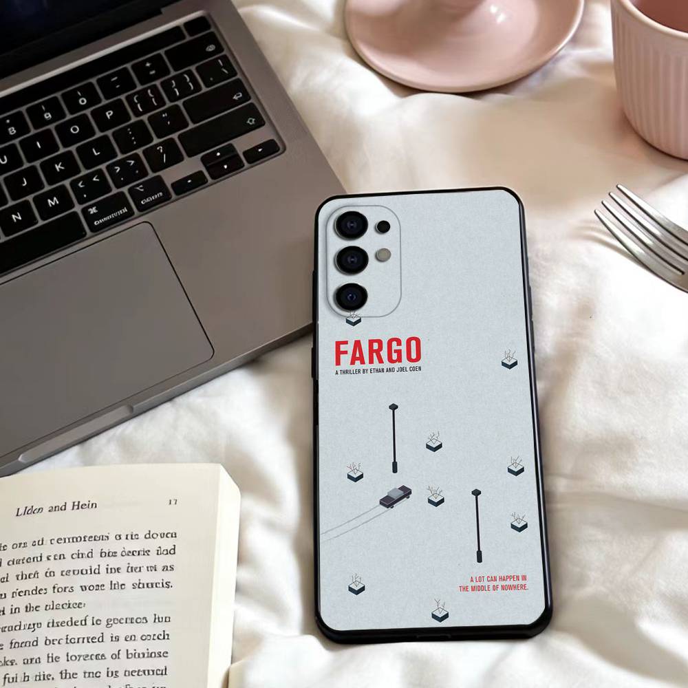 TV F-Fargo Phone Case For Samsung S25,24,23,22,30,21,10,9,Ultra,Plus,Lite,FE,4,5 G Soft Black Case