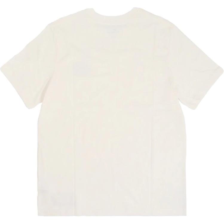 Nike Geometric Print Basketball Round Neck Short Sleeve T-Shirt Men Tops White DR7634-133