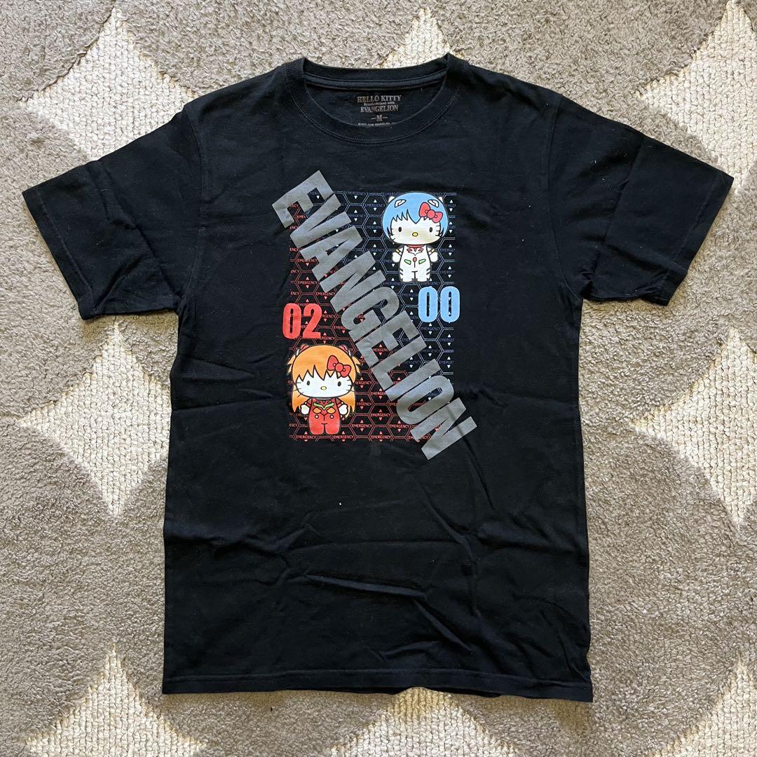 

[USED] Hello Kitty Evangelion Collaboration T-Shirt Y2K Pichi McBling