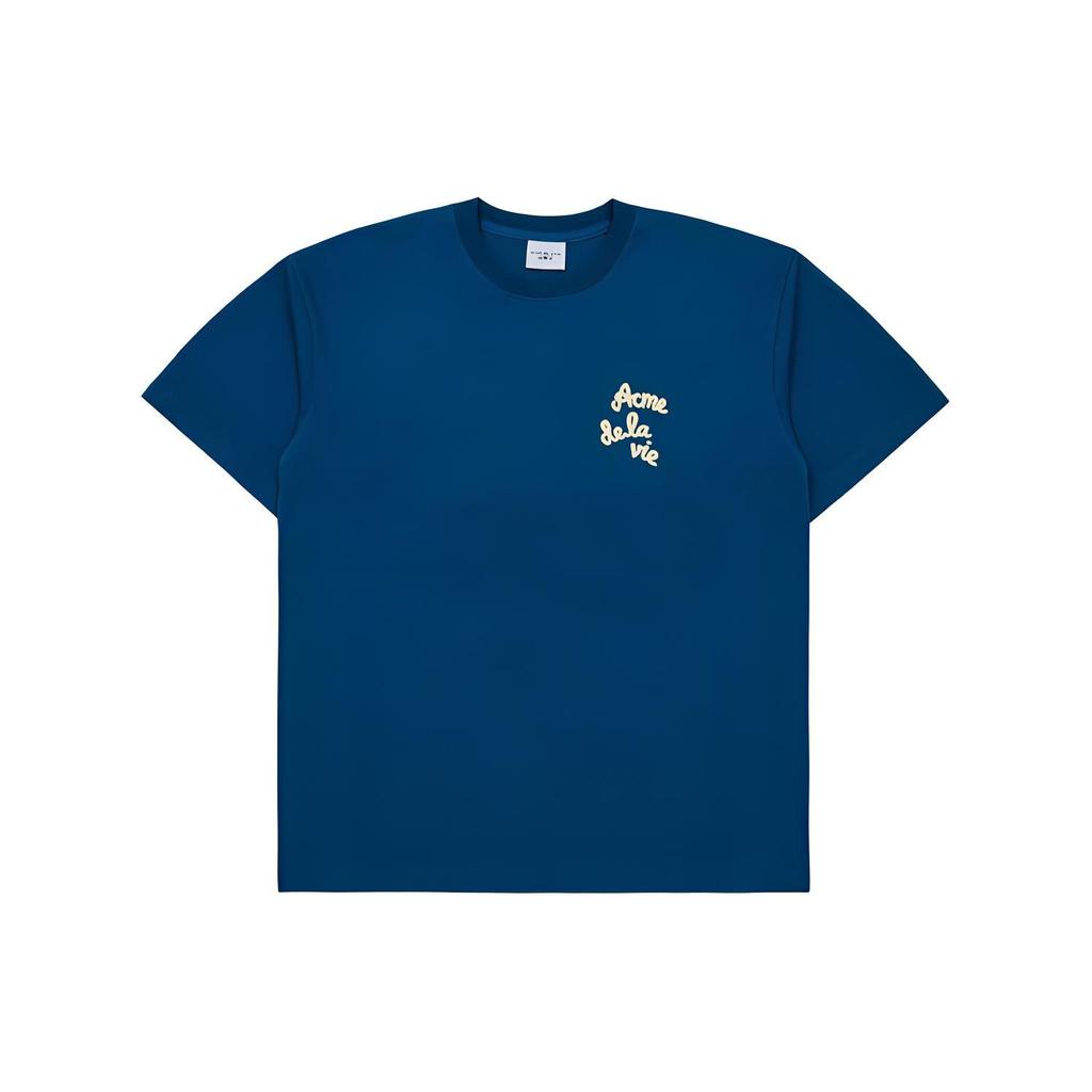 Acme De La Vie/ADLV T Shirt Unisex Blue Green ADLV-23FW-SSLEMS-BGN
