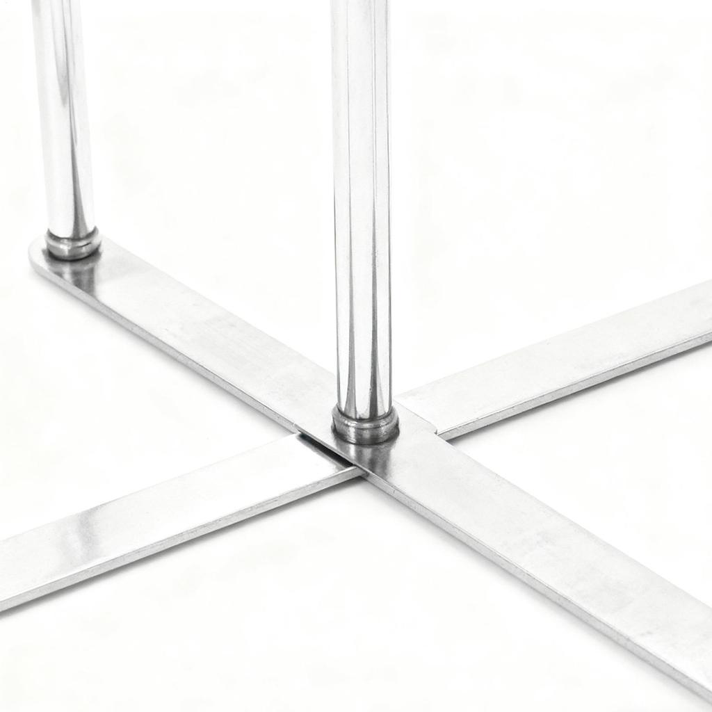 Baby Bottle Drying Rack Stainless Steel Reusable Kitchen Countertop Organizer Baby Bottle Dry Rack For Glass Mugs Wine Decanter