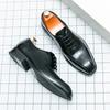 Fashion Fashion Walking Elegant Oxford Shoes Classic Men's Leather Casual Shoes British Style Formal Dress Footwear Male Business Shoe