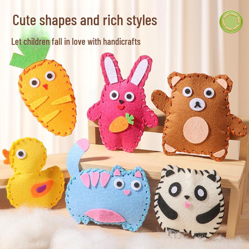 DIY Sewing Kit for Kids: Non-Woven Fabric Educational Toys for Ages 6+