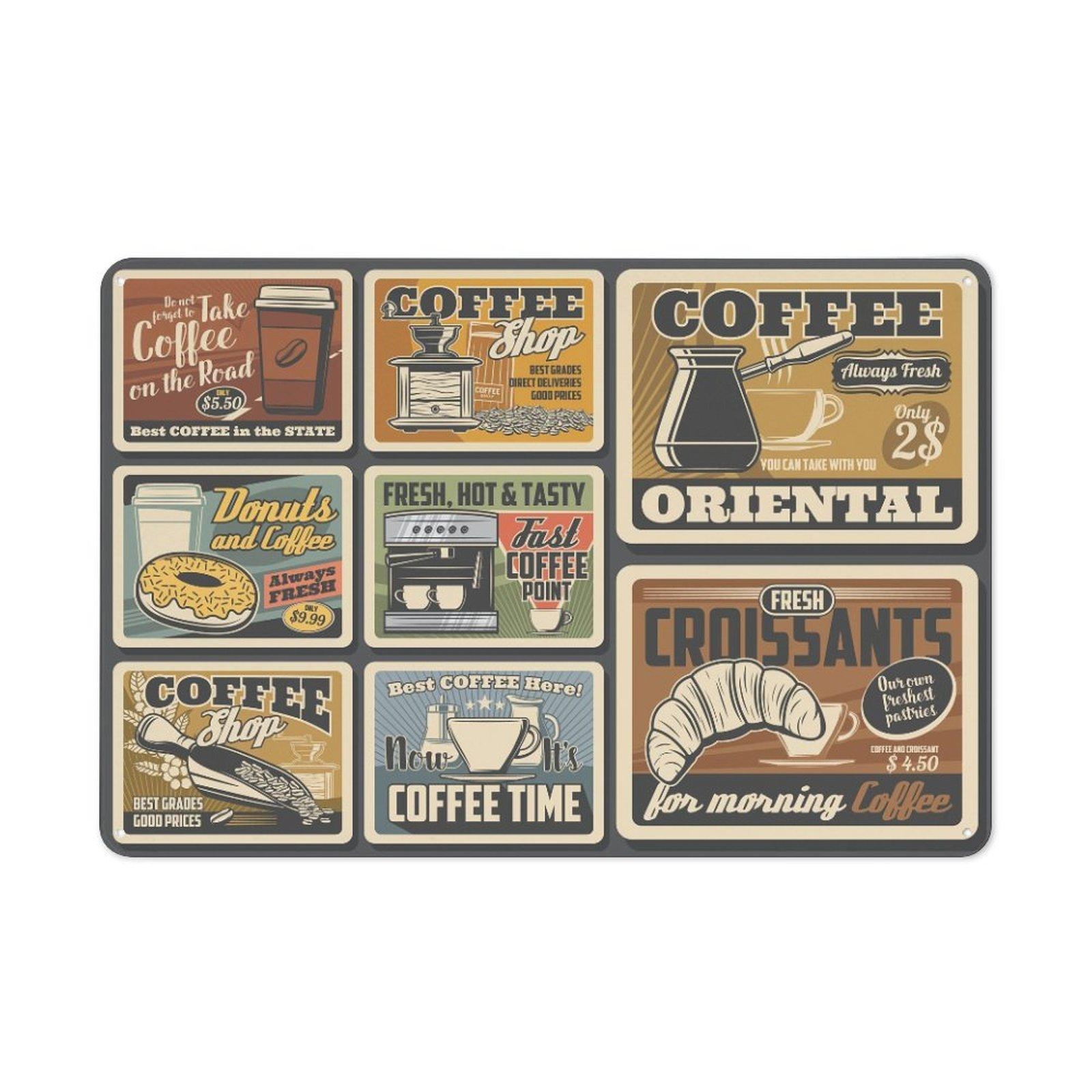 

Одна упаковка Горизонтальный Винтажный Металлический Постер на Стену 2030см 3040см Декоративная Табличка Для Дома Бар Гараж Кафе Кухня Гостиная Стена 20*30CM