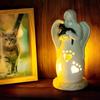 Haustier Gedenklicht Katze Hund Elektronische Kerze Souvenir Kätzchen Welpe Hunde Erinnerungslichter Haustiere Katzen Hund Grabstein Erinnerungen Zubehör