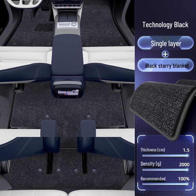 Zeekr 9X Floor Mats: Full Coverage Carpet for 2025 Six-Seater