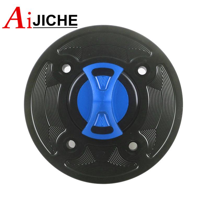 For KAWASAKI NINJA 650 NINJA 400 Z400 Z650 Z900 ZX-6R Versys-X300 Motorcycle CNC Fuel Tank Cap Gas Oil Tank Cover Petrol