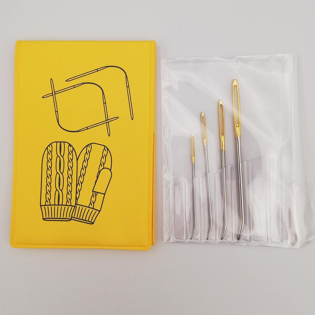 Tulip Yarn Sewing Bent AC065 Needles, Assorted, Tip,