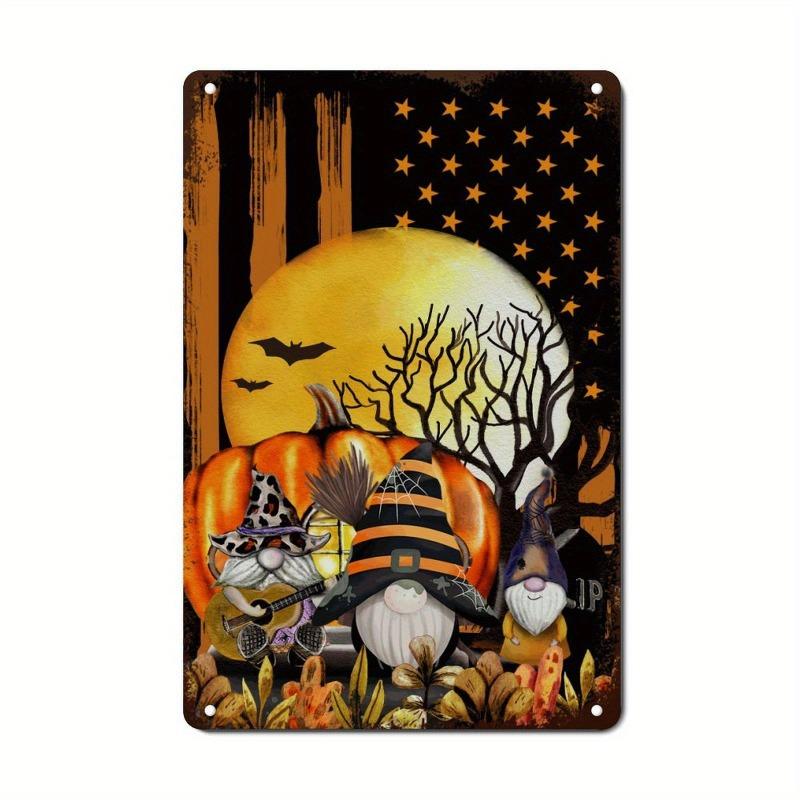 Halloween Metal Tin Sign Wall Decor 20x30cm