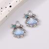 5pcs Cute Crystal Pearl Shell Pendants Charms for Necklace Earrings Bracelet DIY Handmade Jewelry Accessories Supplies
