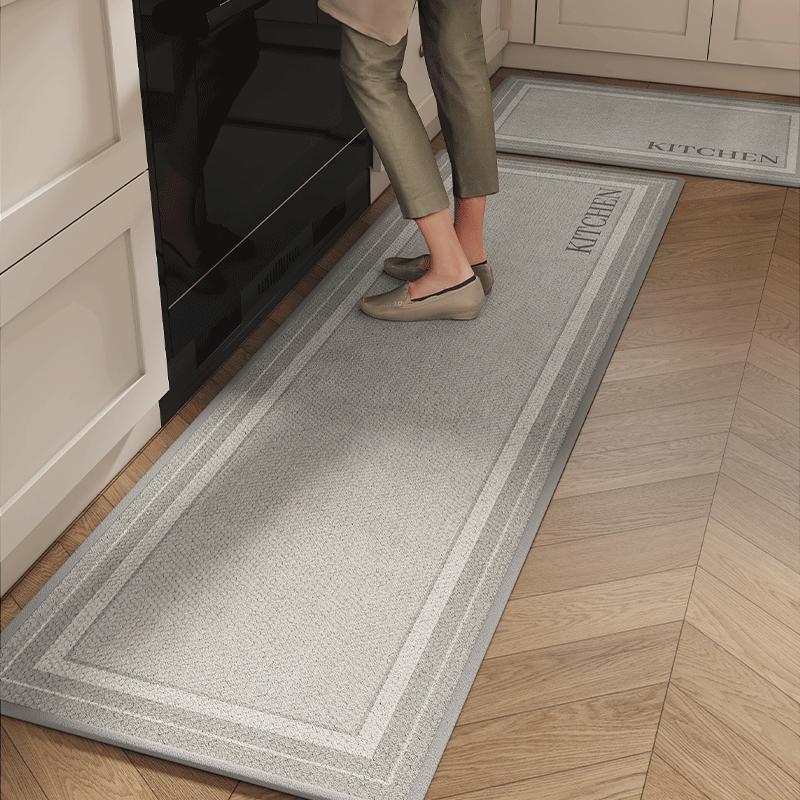 Carpet For Kitchen Floor Mat Absorbent Non-Slip Carpets Minimalist Solid Color Design Home Decoration Rug Alfombra De Cocina