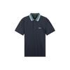 Polo Shirts Men's Blue Polo Collar Moderate Straight Fit 50488270-402