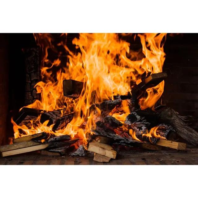 Рождественский фон для фотосъемки с камином, винтажная арка, кирпичная печь, пламя, украшение для дома, вечеринки, студийный фотофон 90X60cm