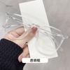 4 New Retro Anti-Blue Light Glasses Girl Square Frame Plain Glasses Blue Light Bezel Transparent Eyewear Glasses For Women
