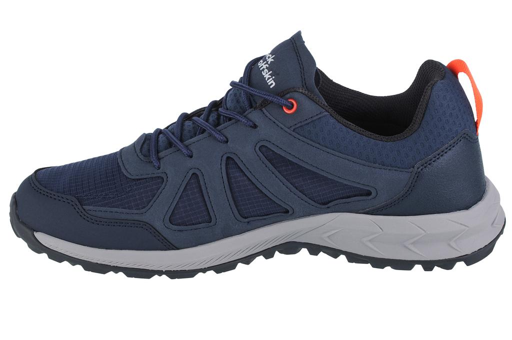 Jack Wolfskin Woodland 2 Texapore Low M, Mens Navy Trekking Shoes