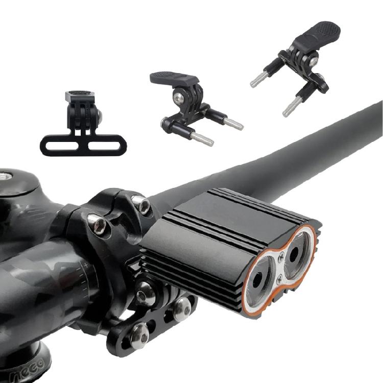 Bicycles Headlight Mount Brackets Bicycles Torch Holder Brackets Bike Light Clamps Front Flashlight Camera Mount Adapter
