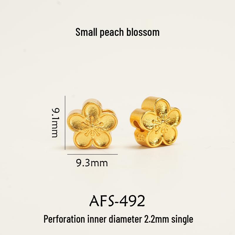 Vergoldetes antikes Schmuckset: Halskette, Armbänder & Perlenanhänger - Nicht verblassendes DIY-Zubehör