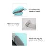 Baby Bath Seat Universal Floating Foldable Soft Comfortable Baby Bathtub Support Mat for Baby Shower
