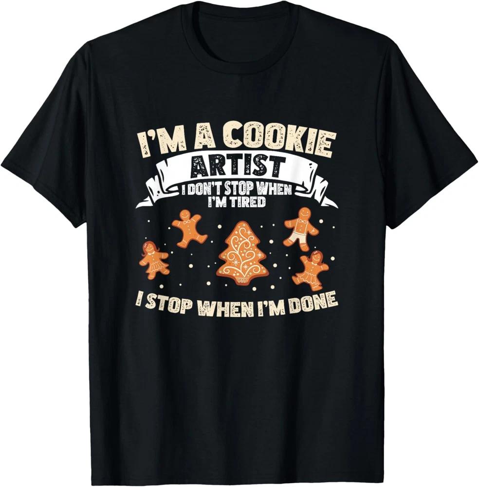 Funny Cookie Decorator Artist Baking Humor T-Shirt
