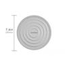 1PC Silicone Mat  Coasters Food Grade Material Placemats Anti-slip Table Mats Kitchen Accessories Round Coasters  Placemat