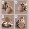 1Three-Dimensional Circular Cat Toy Ball,Self-Entertaining,Boredom Relief,Teeth Grinding,Teasing Stick,Specific Claw Grinding,Scratching Ball Supplies