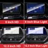 Car Accessories For Toyota Highlander XU70   2022 2023 Hybrid Tempered Glass GPS Navigation Screen Protector Trim