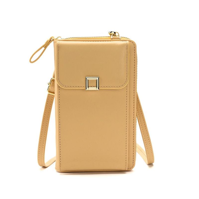 Women Fashion Shoulder Bags Artificial Leather Phone Bag Casual Crossbody Bag Card Holder Purse
