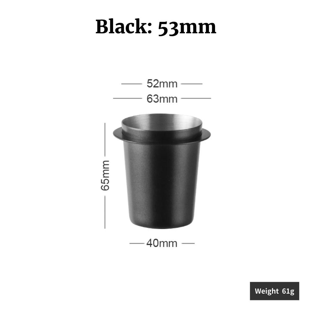 51/53/58mm Coffee Dosing Cup Sniffing Mug for Espresso Machine Wear Resistant Stainless Steel Coffee Dosing Cup Drop Shipping