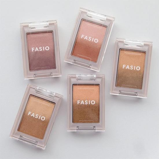 FASIO Paleta Cieni Gradientowych 1,5g [Wszystkie 5 Kolorów]- Długotrwały Makijaż Oczu