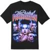 T-shirt Noir Collage La Fiancée de Frankenstein pour Homme Rock Rebel